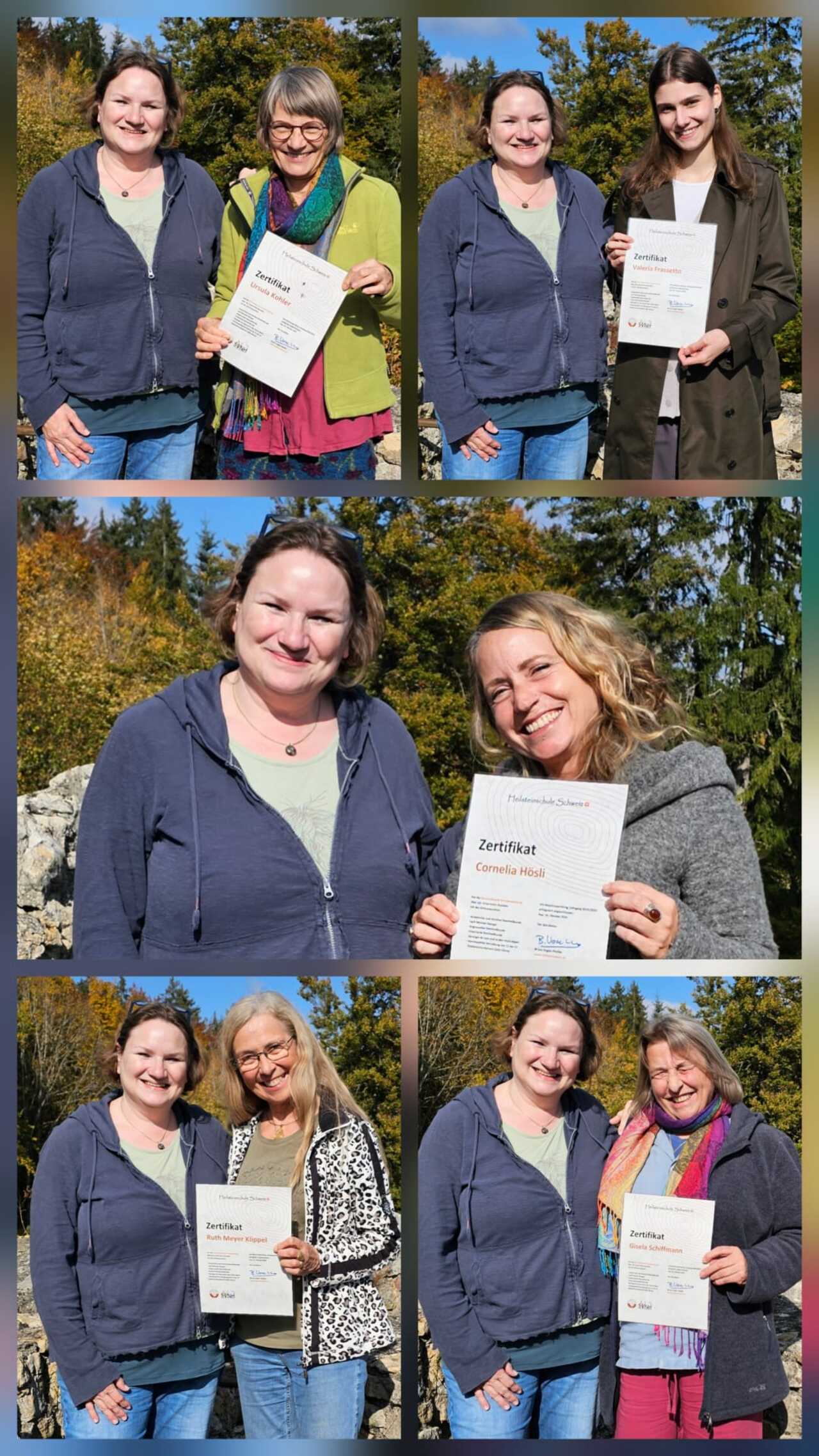 Zertifikat Übergabe